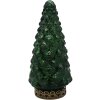 Clayre & Eef 6GL4575 Albero di Natale con LED Verde Ø 8x16 cm