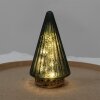 Clayre & Eef 6GL4576 Albero di Natale con LED Verde Ø 11x19 cm