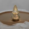 Clayre & Eef 6GL4601 Albero di Natale con LED Ø 8x14 cm