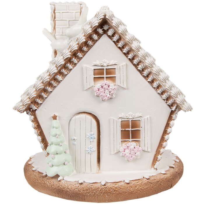 Clayre & Eef 6PR4349 Decorazione casa con LED 17x16x17 cm 3xAAA