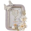 Clayre & Eef 2F1117 Cornice viola argento 17x3x23 cm 10x15 cm