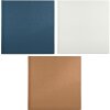 Hama Album Jumbo stropicciato 30x30 cm 80 pagine bianche Blu Marrone Bianco