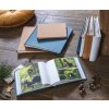Hama Album Jumbo stropicciato 30x30 cm 80 pagine bianche Blu Marrone Bianco