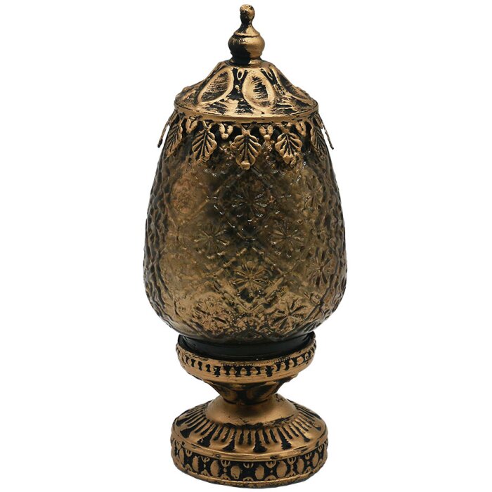 Clayre & Eef 6GL4591 Decorazione con LED Oro Ø 10x23 cm