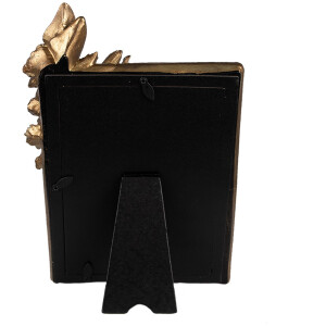 Clayre & Eef 2F1124 Portafoto oro-blu 16x3x23 cm /...