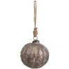 Clayre & Eef 6GL4534S Guaina per albero di Natale argento Ø 10x10 cm