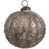 Clayre & Eef 6GL4534XS Bomboniere per albero di Natale Ø 8x8 cm argento