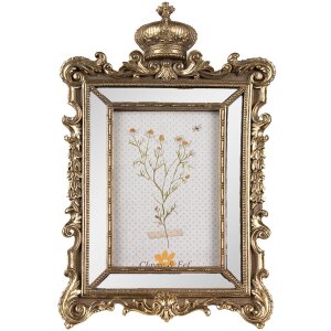 Clayre & Eef 2F1130 Portafoto Oro 21x3x32 cm 13x18 cm
