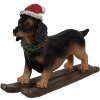 Clayre & Eef 6PR4173 Decorazione Statua Cane Bassotto 10x3x7 cm