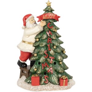 Clayre & Eef 6PR4179 Babbo Natale con albero di...