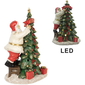 Clayre & Eef 6PR4179 Babbo Natale con albero di...