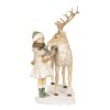 Clayre & Eef 6PR4187 Decorazione bambino con cervo 17x12x22 cm