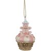 Clayre & Eef 6PR4207 Gruccia biscotto oro rosa Ø 5x8 cm