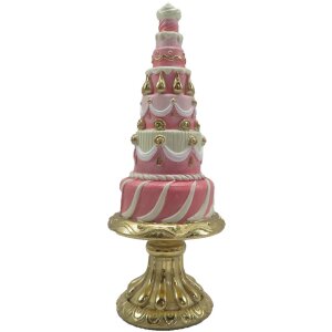 Clayre & Eef 6PR4220 Decorazione torta Ø 8x21...
