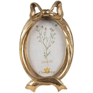 Clayre & Eef 2F1137 Portafoto Oro 13x3x21 cm 10x15 cm