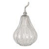 Clayre & Eef 6GL4545 Decorazione Zucca Ø 17x30 cm Argento trasparente
