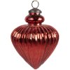 Clayre & Eef 6GL4548M Bomboniere per albero di Natale Ø 10x13 cm Rosso