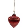 Clayre & Eef 6GL4548XL Guaina per albero di Natale rossa Ø 17x20 cm