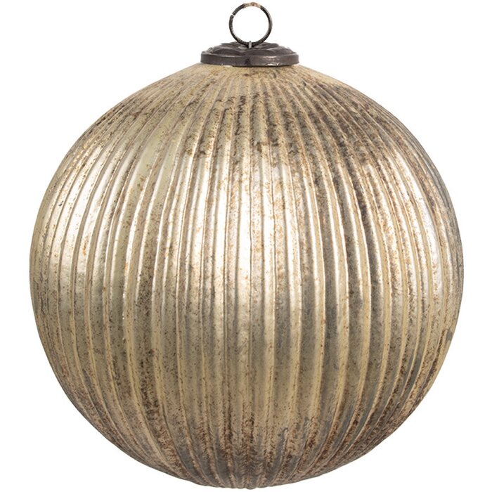 Clayre & Eef 6GL4549L Guaina per albero di Natale oro Ø 20x20 cm
