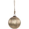 Clayre & Eef 6GL4549M Bomboniere per albero di Natale Ø 12x12 cm Oro
