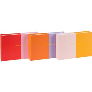 Album slip-in Goldbuch 40 foto Colorazione 10x15 cm goffratura oro