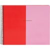 Album a spirale Goldbuch Colorazione rosso-rosa 34x30 cm 40 pagine bianche
