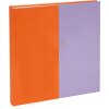 Album fotografico Goldbuch Colorazione arancio/lilla 30x31 cm 60 pagine carta artistica