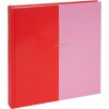 Album fotografico Goldbuch Colorazione rosso/rosa 30x31 cm 60 pagine con vetro