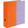 Cartella Goldbuch Colorazione arancione lilla 28x32 cm meccanismo a leva a 2 anelli