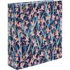 Cartella a leva Goldbuch Garden Chic Blue 28x32 cm con rilievo oro