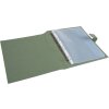 Cartella documenti Goldbuch Bella Vista carciofo 27x34 cm 5 tasche lino