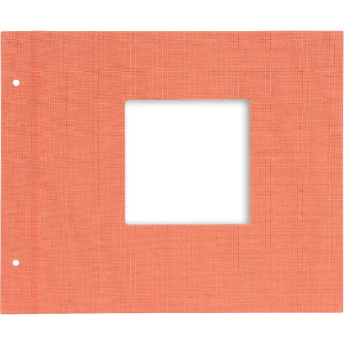 Copertina album Goldbuch Bella Vista salmone 30x25 cm lino vite post album