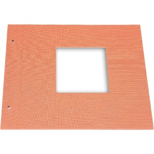 Copertina album Goldbuch Bella Vista salmone 30x25 cm lino vite post album