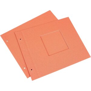 Copertina album Goldbuch Bella Vista salmone 30x25 cm lino vite post album