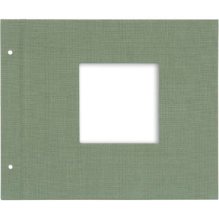 Copertina album Goldbuch Bella Vista Artichoke 30x25 cm lino verde
