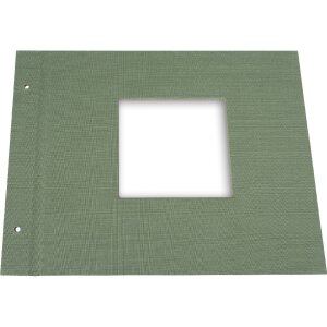 Copertina album Goldbuch Bella Vista Artichoke 30x25 cm lino verde