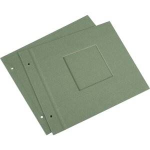 Copertina album Goldbuch Bella Vista Artichoke 30x25 cm lino verde