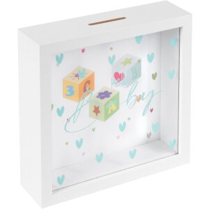 Goldbuch Wish Filler Salvadanaio Hello Baby 18x18 cm MDF...