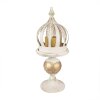 Clayre & Eef 5Y1212 Decorazione Ornamento Beige Oro Ø 22x53 cm