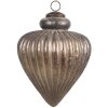 Clayre & Eef 6GL4536M Bomboniere per albero di Natale Ø 13x17 cm Argento Vintage