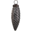 Clayre & Eef 6GL4537S Albero di Natale con pigna Ø 5x10 cm
