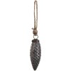 Clayre & Eef 6GL4537S Albero di Natale con pigna Ø 5x10 cm