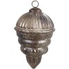 Clayre & Eef 6GL4538M Bomboniere per albero di Natale Ø 10x15 cm Argento Vintage