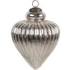 Clayre & Eef 6GL4539L Guaina per albero di Natale argento Ø 16x20 cm