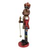 Clayre & Eef 6PR4333 Decorazione Orso Soldato 10x9x31 cm
