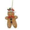 Clayre & Eef 6PR4339 Decorazione Appendino Uomo di Pan di Zenzero 6x1x8 cm