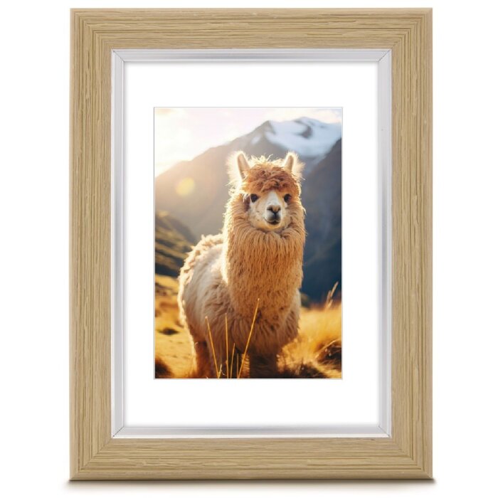 Hama cornice in plastica Lima oak 13 x 18 cm