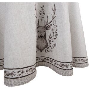 Clayre & Eef GTW07 Tovaglia Motivo Cervo Beige...