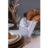 Clayre & Eef GTW43 Set di tovaglioli 6 pezzi 40x40 cm Beige Brown