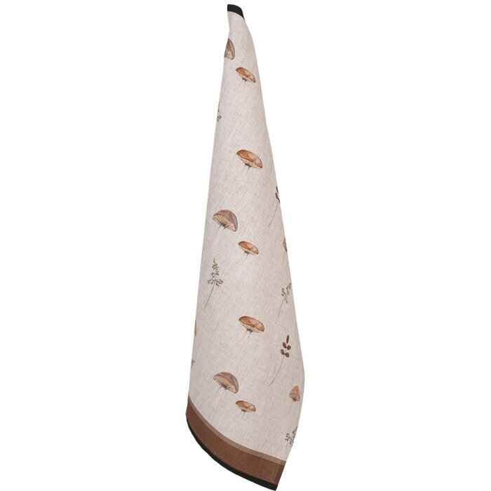 Clayre & Eef LFJ42-1 Asciugamano da cucina motivo funghi 50x70 cm